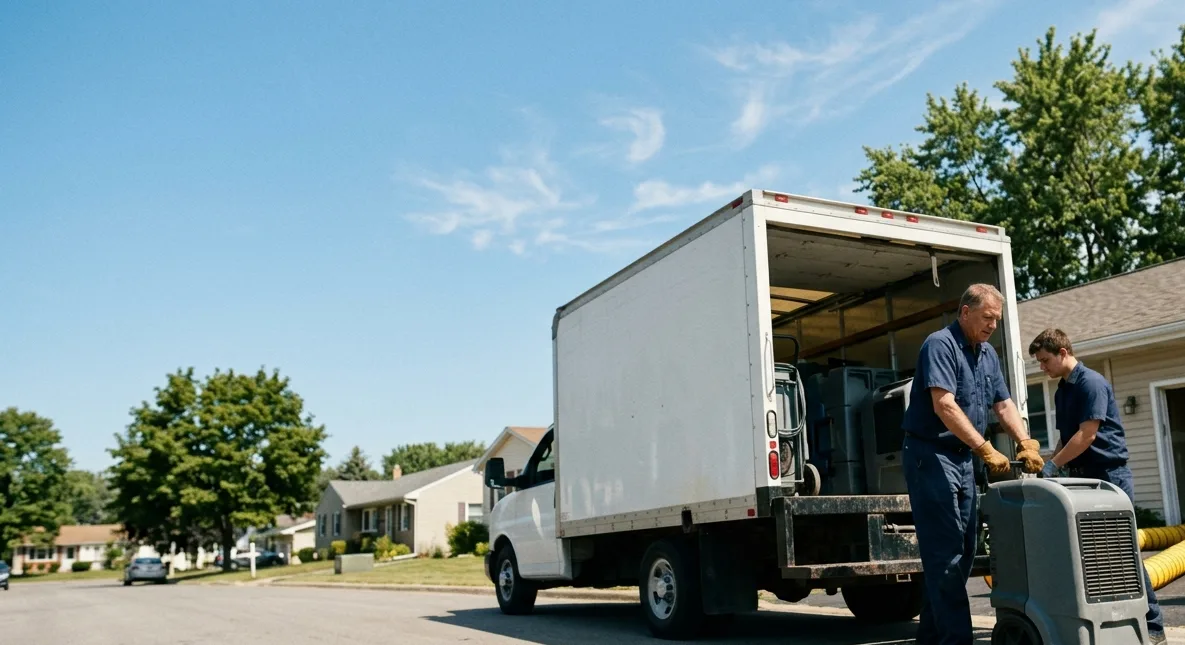 Water Damage Cleanup in Manlius, IL near me